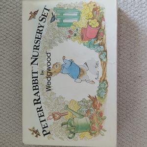 Vintage Wedgewood Peter Rabbit set